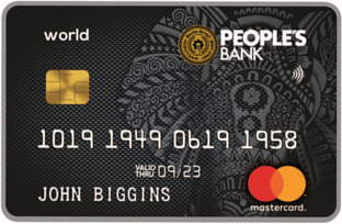 People's Bank Credit Card