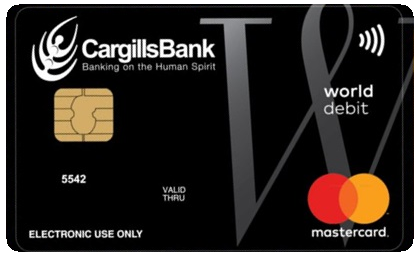 Cargills Bank Ltd debit Card